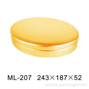 Oval tin box, candy tin box, cookie tin box